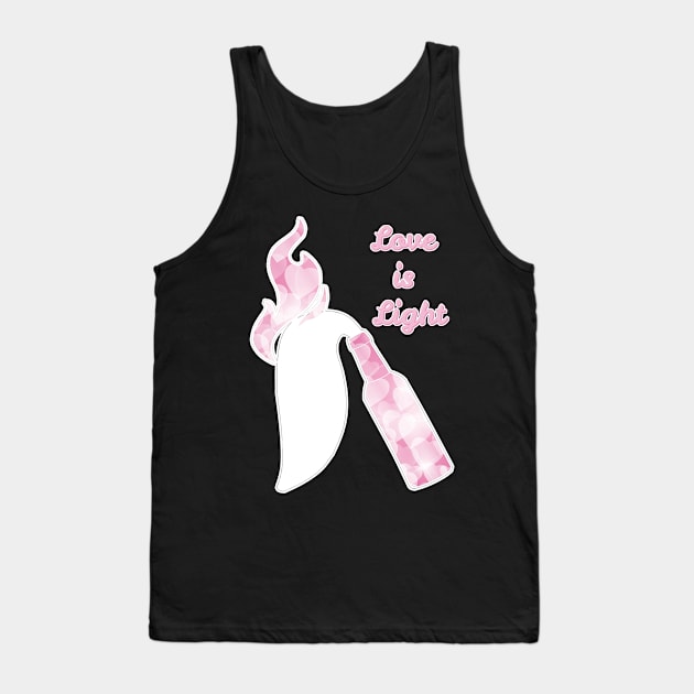 Love is Light Molotov Tank Top by aaallsmiles